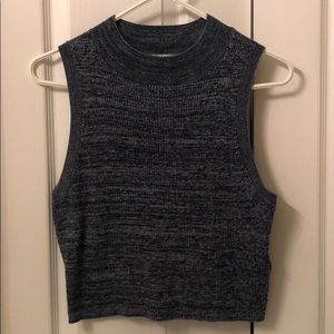 H&M sleeveless sweater crop